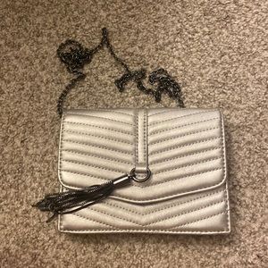 Silver INC cross body